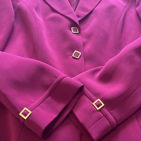 Kasper 2PC Skirt Suit Blazer Jacket Size 12 - Picture 9 of 9